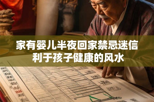 家有婴儿半夜回家禁忌迷信 利于孩子健康的风水