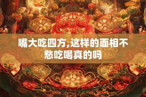 嘴大吃四方,这样的面相不愁吃喝真的吗