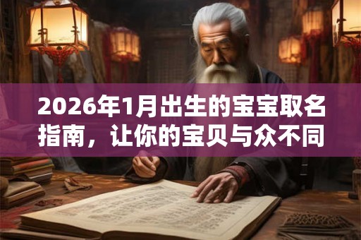 2026年1月出生的宝宝取名指南,让你的宝贝与众不同 2026年1月出生的宝宝取名指南,让你的宝贝与众不同