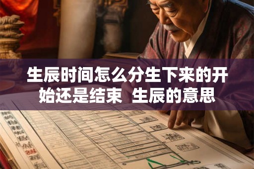 生辰时间怎么分生下来的开始还是结束  生辰的意思
