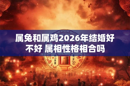 属兔和属鸡2026年结婚好不好 属相性格相合吗
