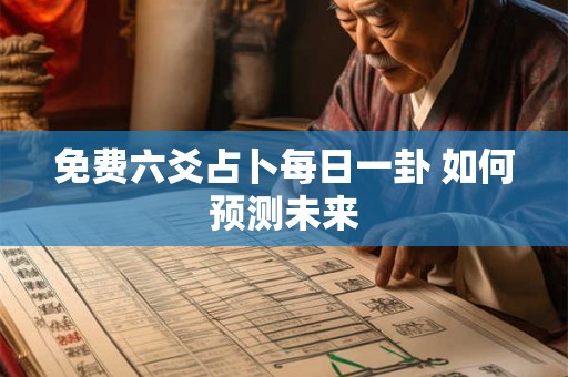 免费六爻占卜每日一卦 如何预测未来 免费六爻占卜每日一卦 如何预测未来
