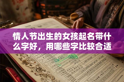 情人节出生的女孩起名带什么字好,用哪些字比较合适 情人节出生的女孩起名带什么字好,用哪些字比较合适
