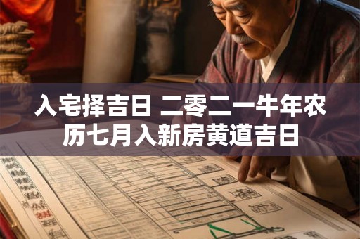 入宅择吉日 二零二一牛年农历七月入新房黄道吉日 入宅择吉日 二零二一牛年农历七月入新房黄道吉日
