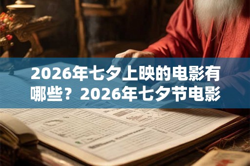 2026年七夕上映的电影有哪些？2026年七夕节电影一览！