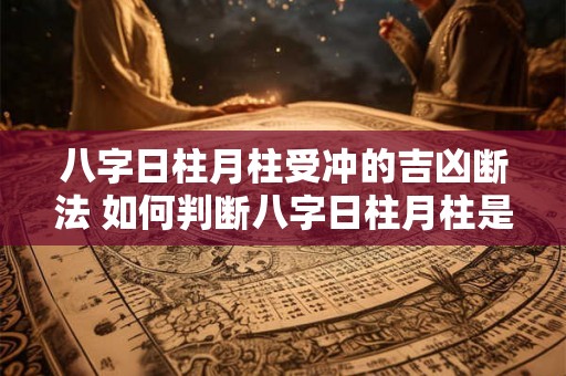 八字日柱月柱受冲的吉凶断法 如何判断八字日柱月柱是否受冲