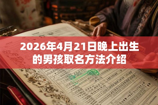 2026年4月21日晚上出生的男孩取名方法介绍