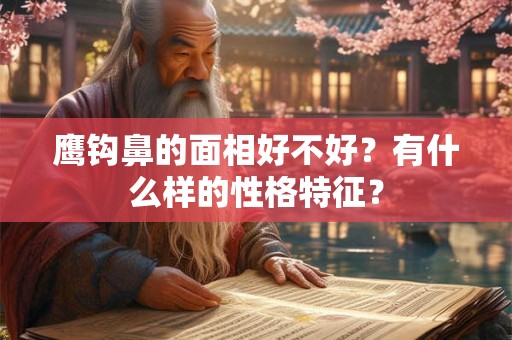 鹰钩鼻的面相好不好？有什么样的性格特征？