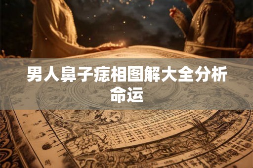 男人鼻子痣相图解大全分析命运