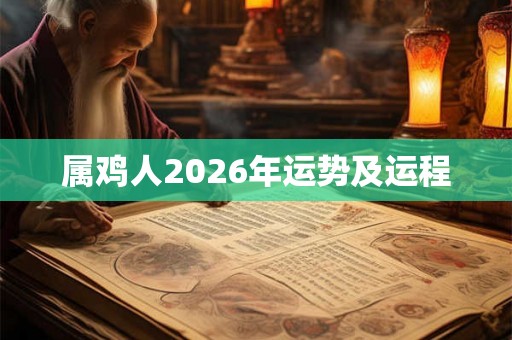 属鸡人2026年运势及运程