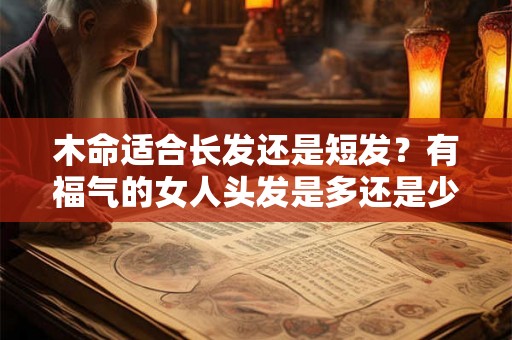木命适合长发还是短发？有福气的女人头发是多还是少？