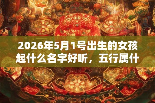 2026年5月1号出生的女孩起什么名字好听，五行属什么