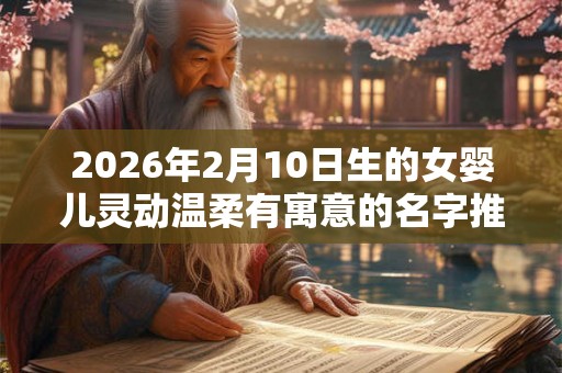 2026年2月10日生的女婴儿灵动温柔有寓意的名字推荐 2026年2月10日生的女婴儿灵动温柔有寓意的名字推荐