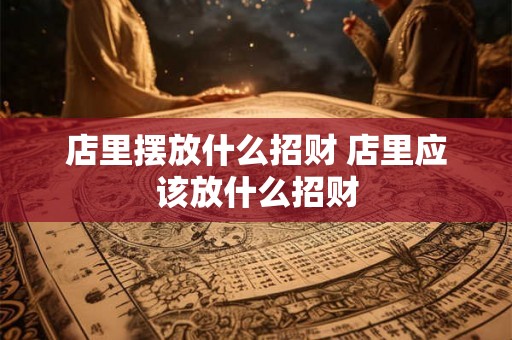 店里摆放什么招财 店里应该放什么招财