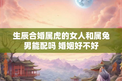 生辰合婚属虎的女人和属兔男能配吗 婚姻好不好