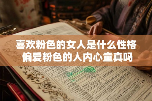喜欢粉色的女人是什么性格 偏爱粉色的人内心童真吗