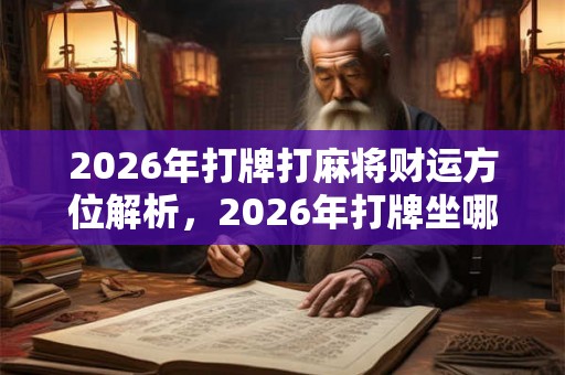 2026年打牌打麻将财运方位解析，2026年打牌坐哪个方位好？