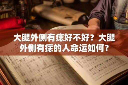 大腿外侧有痣好不好？大腿外侧有痣的人命运如何？