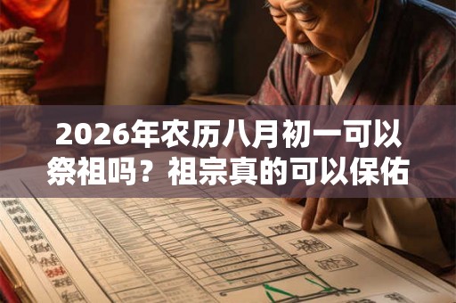 2026年农历八月初一可以祭祖吗？祖宗真的可以保佑我们吗？