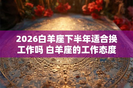 2026白羊座下半年适合换工作吗 白羊座的工作态度