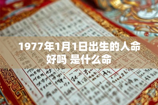 1977年1月1日出生的人命好吗 是什么命