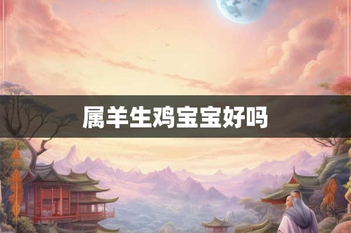 属羊生鸡宝宝好吗