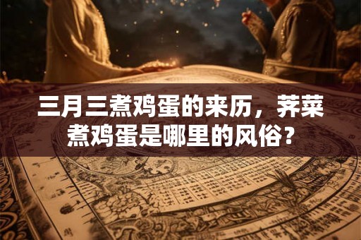 三月三煮鸡蛋的来历，荠菜煮鸡蛋是哪里的风俗？