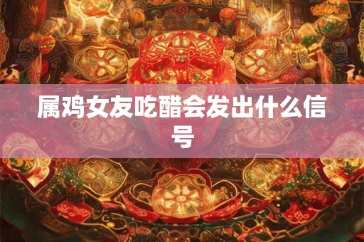 属鸡女友吃醋会发出什么信号