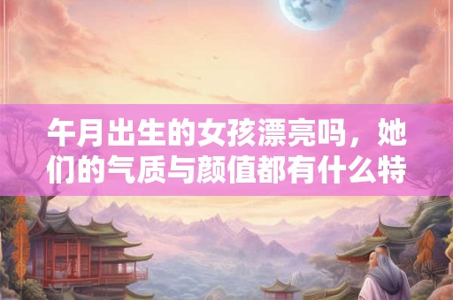 午月出生的女孩漂亮吗，她们的气质与颜值都有什么特点？
