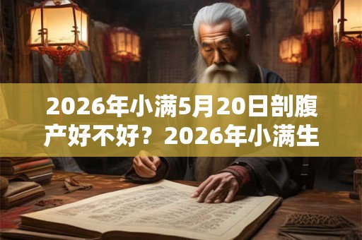 2026年小满5月20日剖腹产好不好?2026年小满生宝宝好吗? 2026年小满5月20日剖腹产好不好?2026年小满生宝宝好吗?