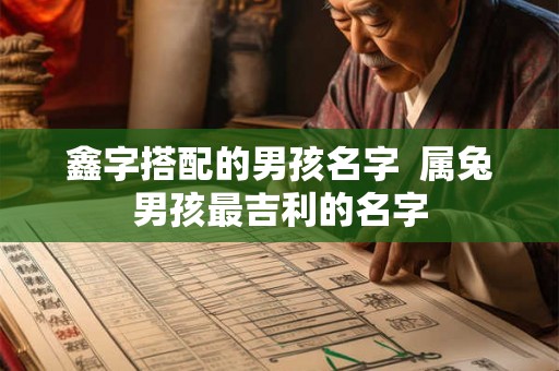 鑫字搭配的男孩名字  属兔男孩最吉利的名字