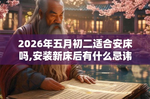2026年五月初二适合安床吗,安装新床后有什么忌讳