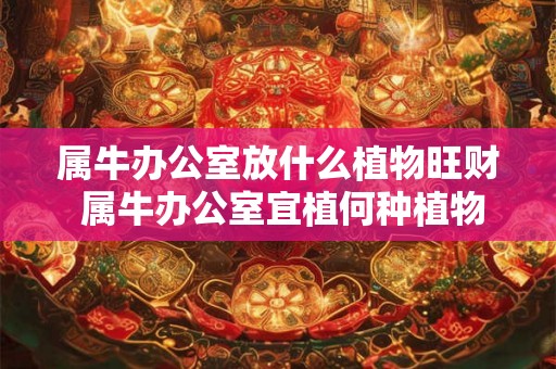 属牛办公室放什么植物旺财 属牛办公室宜植何种植物旺财 属牛办公室放什么植物旺财 属牛办公室宜植何种植物旺财