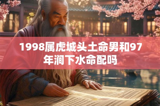 1998属虎城头土命男和97年涧下水命配吗