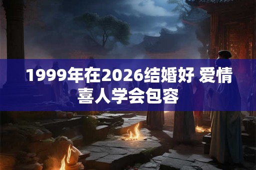 1999年在2026结婚好 爱情喜人学会包容