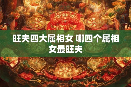 旺夫四大属相女 哪四个属相女最旺夫