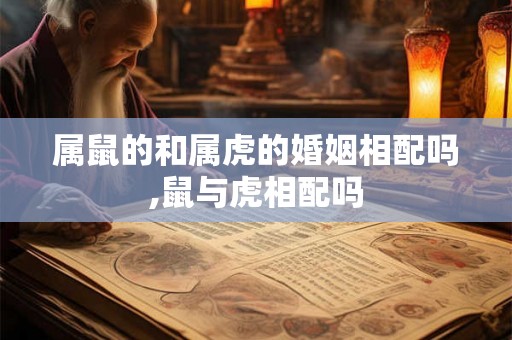 属鼠的和属虎的婚姻相配吗,鼠与虎相配吗