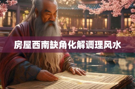 房屋西南缺角化解调理风水