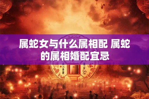 属蛇女与什么属相配 属蛇的属相婚配宜忌 属蛇女与什么属相配 属蛇的属相婚配宜忌