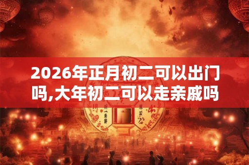 2026年正月初二可以出门吗,大年初二可以走亲戚吗？