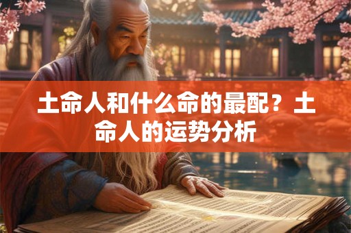 土命人和什么命的最配？土命人的运势分析