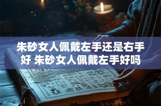 朱砂女人佩戴左手还是右手好 朱砂女人佩戴左手好吗