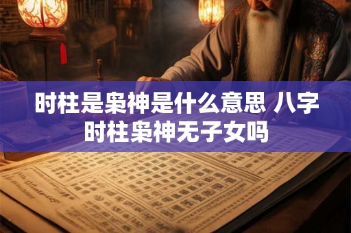时柱是枭神是什么意思 八字时柱枭神无子女吗