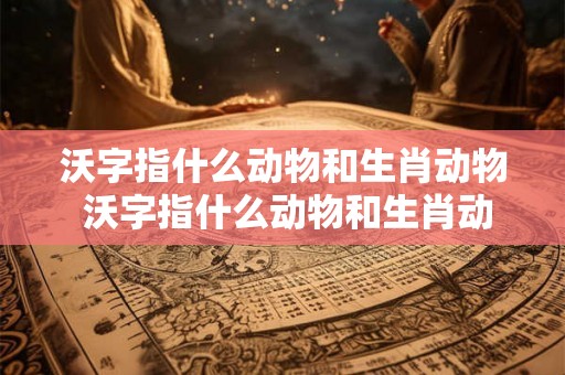 沃字指什么动物和生肖动物 沃字指什么动物和生肖动物呢