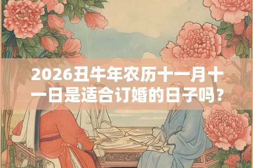 2026丑牛年农历十一月十一日是适合订婚的日子吗？