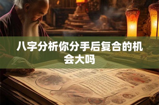 八字分析你分手后复合的机会大吗