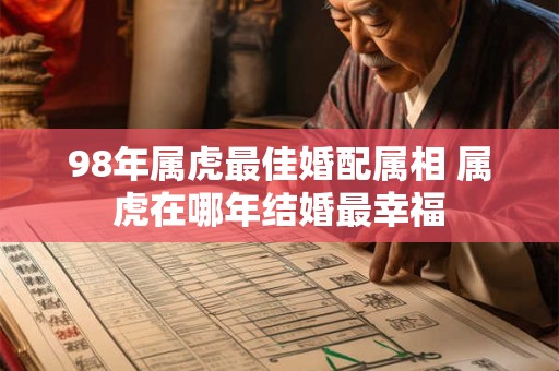 98年属虎最佳婚配属相 属虎在哪年结婚最幸福 98年属虎最佳婚配属相 属虎在哪年结婚最幸福