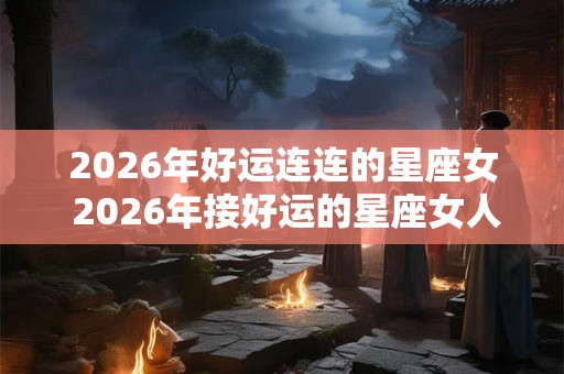 2026年好运连连的星座女 2026年接好运的星座女人