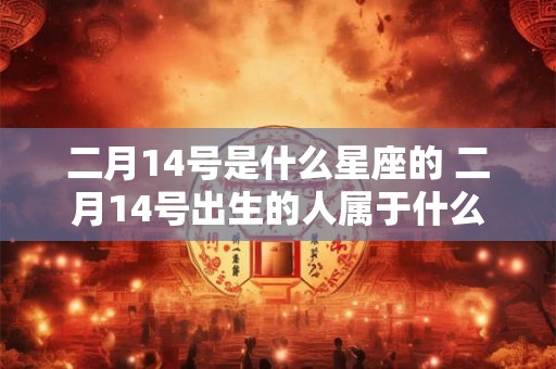二月14号是什么星座的 二月14号出生的人属于什么星座