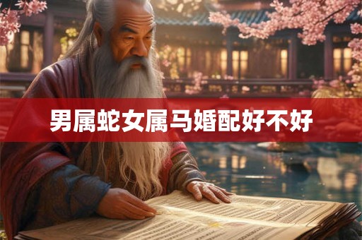 男属蛇女属马婚配好不好 男属蛇女属马婚配好不好